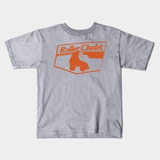 Brown orange Roller Challet Kids T-Shirt